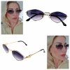 ok111 Damskie okulary przeciwsłoneczne muchy ozdobne UV400